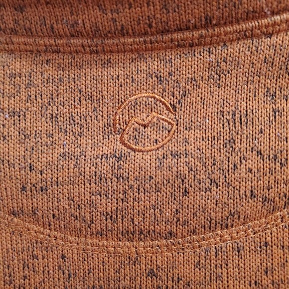 Magellan Outdoors Men's Orange Mock Neck Sweater, Size XXL. - Picture 5 of 5